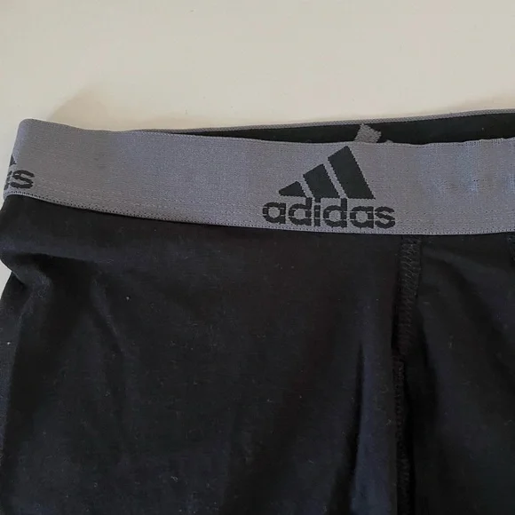 adidas Men's Lightweight Compression Shorts in Black and Gray Bundle - Picture 7 of 12